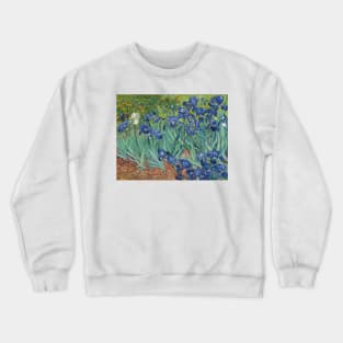 Irises by Vincent van Gogh Crewneck Sweatshirt